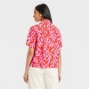 Women's Crepe Short Sleeve Button-Down Shirt - A New Day™ - 2 of 3