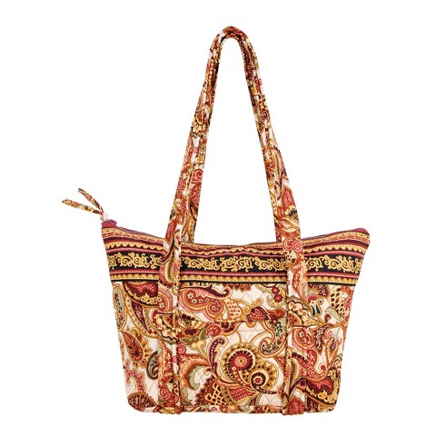 C&F Home Verona Cotton Quilted Tote Shoulder Bag Purse