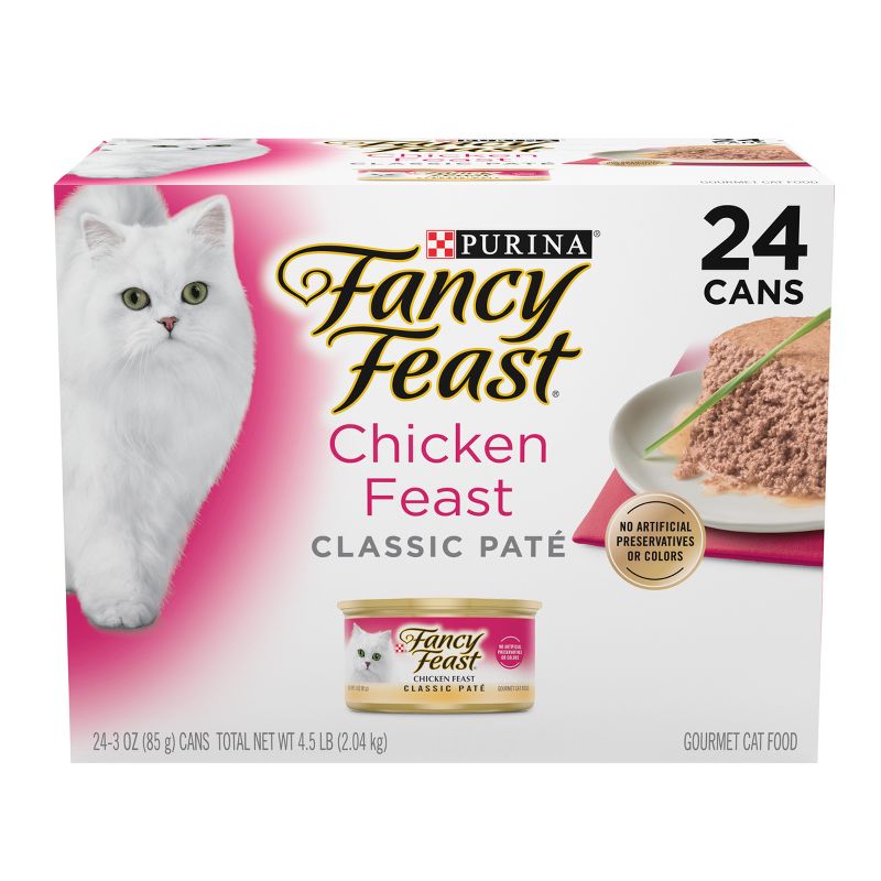 Fancy Feast Classic Chicken Feast Wet Cat Food, 1 of 9