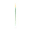 Princeton Lauren Round Brush, Synthetic Bristles, Short Handle Watercolor Paintbrush, Evergreen, Size 3/0, Pack of 3 - 2 of 3