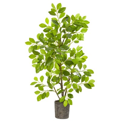 36" Artificial Ficus Tree in Planter - Nearly Natural