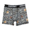 Youth Boys Minecraft Boxer Brief Underwear 5-Pack - Pixelated Comfort for Gamers - image 3 of 4