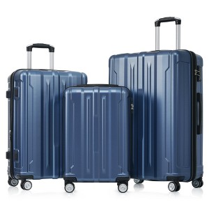3-Pieces(20inch 24inch 28inch) Hardside Luggage Sets Expandable Luggages Spinner Suitcase With TSA Lock Lightweight Carry On Luggage - 1 of 4