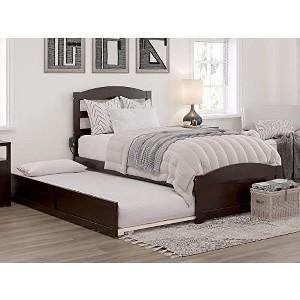 AFI Furnishings Warren Platform Bed T with Footboard & T Trundle ES - 1 of 4