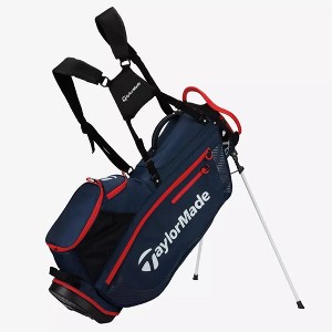 TaylorMade Golf TM23 Pro Stand / Carry Bag 8-Way Top - Navy / Red - 1 of 4