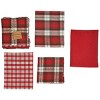 Park Designs Flurry Friends 3 Dishtowel/1 Dishcloth Set - 2 of 4