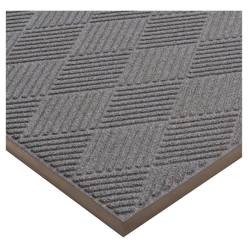 Blue Solid Doormat - (3&#39;x4&#39;) - HomeTrax, 4 of 5