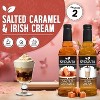 Syruvia Coffee Flavors Variety Pack: Salted Caramel & Irish Cream 25.4 fl oz Syrup - 2 of 4
