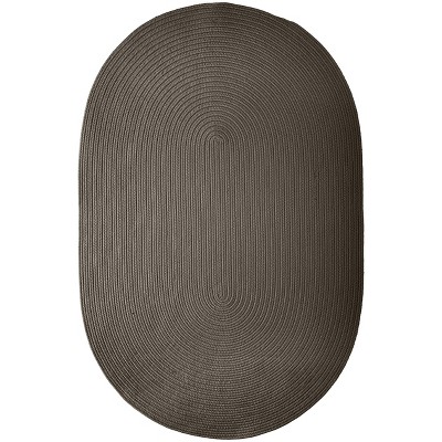 Colonial Mills Boca Raton - Gray 6 Ft x9 Ft Oval Rug Indoor/Outdoor 100% Polypropylene