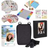 HP Sprocket 3.5 x 4.25" Zink Photo Paper - Kit: 50 Pack Zink Paper, Case, Photo Album, Markers, Sticker sets