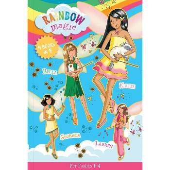 Rainbow Magic Pet Fairies Books #1-4 - by  Daisy Meadows (Paperback)