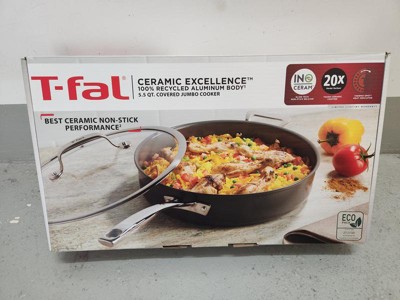 T-fal Excellence Reserve 5.5qt Ceramic Nonstick Univeral Pan Gray