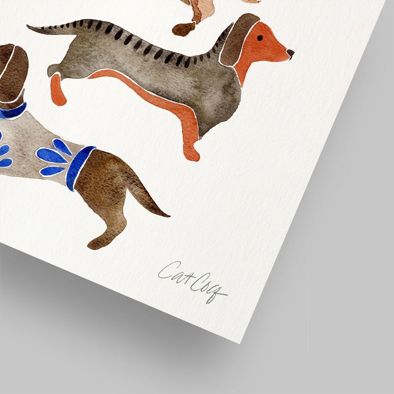 Americanflat Animal Dachshunds By Cat Coquillette Poster, 5 of 7