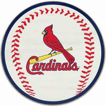 MLB St. Louis Cardinals Baseball Wood Sign Panel