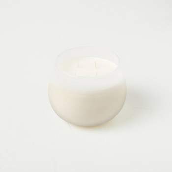 Clarity Fashion Salted Glass Wellness Jar Candle White - Casaluna™