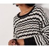 Women's Skyline Stripe Sweater - APRICOT - 4 of 4