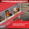 6-Hole Galvanized Steel Chicken Nesting Box - Heavy Duty Egg Laying Box for Hens & Ducks | Rollout Egg Collection | Ventilated Design with Easy - 2 of 4
