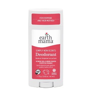 Earth Mama Aluminum Free Simply Deodorant - Unscented - 2.65oz - 1 of 4