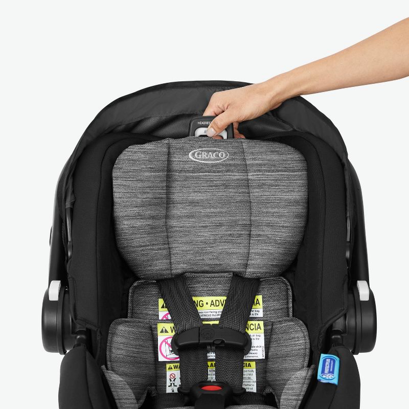 Graco SnugRide SnugFit 35 Infant Car Seat with Anti-Rebound Bar, 5 of 10