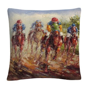 Rio 16 X 16 Decorative Throw Pillow by Trademark Fine Art - 1 of 4