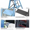 Fortune Candy 9'' Pedals Anti-Slip 2-Step Ladder - 4 of 4