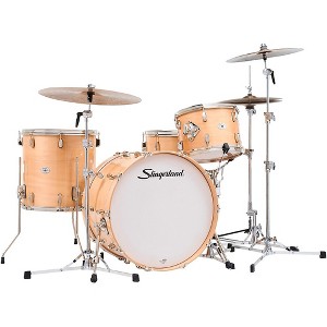Slingerland Studio King 4-Piece Shell Pack with 22" Bass Drum and Snare Drum Ventura Sand Lacquer - 1 of 4