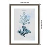 Amanti Art Blue Bay VIII by Deborah Revell Wood Framed Wall Art Print - 4 of 4