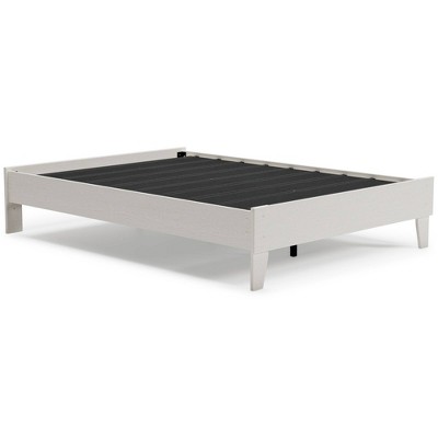 Full Vaibryn Platform Bed White - Signature Design by Ashley