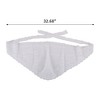 Unique Bargains French Lace Triangle Bandana White 1 Pc - 3 of 4