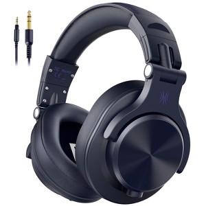 OneOdio A71 Hi-Res Studio Recording Headphones - Wired Over Ear Headphones with SharePort, Monitoring & Mixing with Stereo Sound (Navy Blue) - 1 of 4