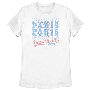 Women's Lost Gods Basketball Paris 2024 T-Shirt - 1 of 4