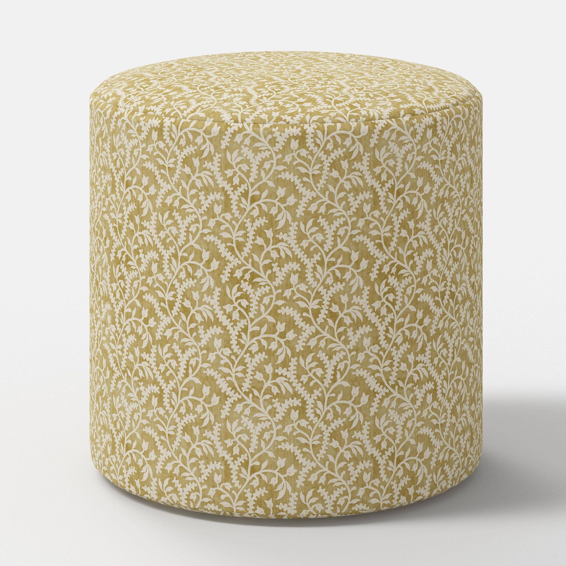 Tambor Ottoman Vine Floral Gold - Threshold™