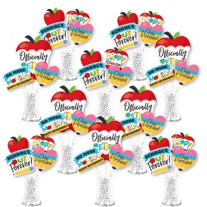 Big Dot of Happiness Teacher Retirement - Happy Retirement Party Centerpiece Sticks - Showstopper Table Toppers - 35 Pieces - 1 of 4
