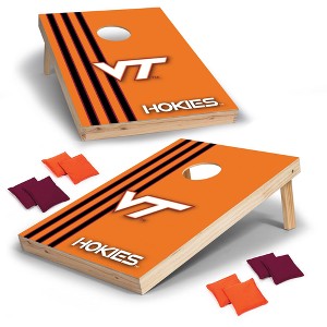 NCAA Virginia Tech Hokies 2'x3' Wood Cornhole Set - 1 of 4