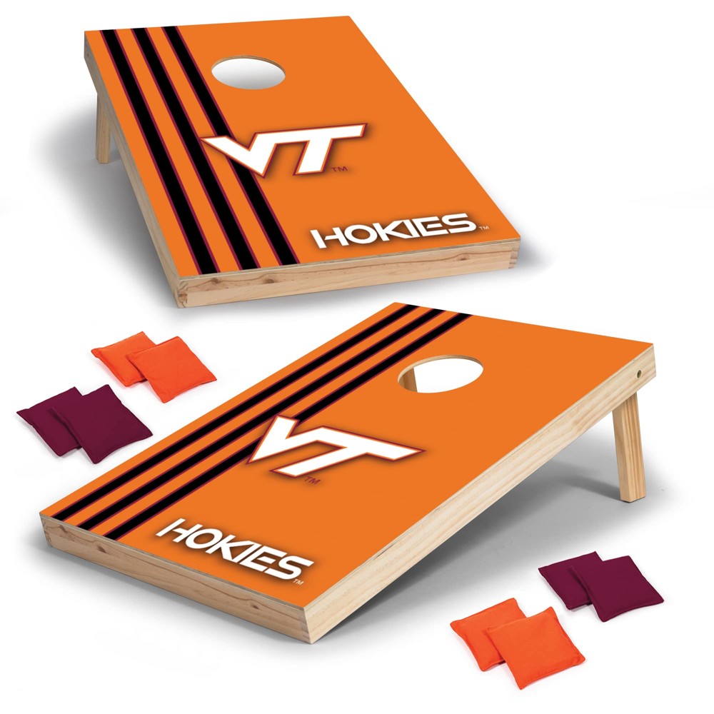 NCAA Virginia Tech Hokies 2'x3' Wood Cornhole Set