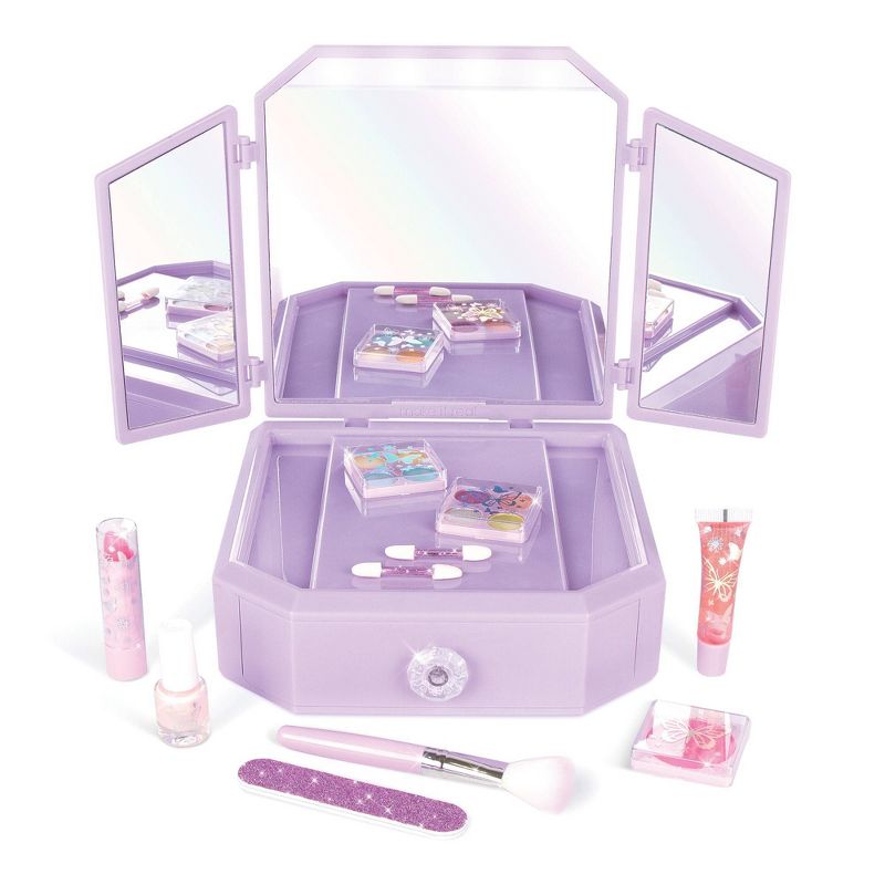 Make It Real Deluxe Light Up Mirrored Vanity and Cosmetic Set, 4 of 10