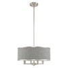 Livex Lighting Park Ridge 4 - Light Chandelier in  Brushed Nickel - 2 of 4