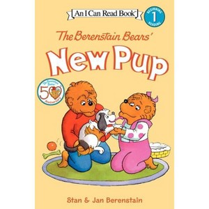 The Berenstain Bears' New Pup - (I Can Read Level 1) by  Jan Berenstain & Stan Berenstain (Mixed Media Product) - 1 of 1