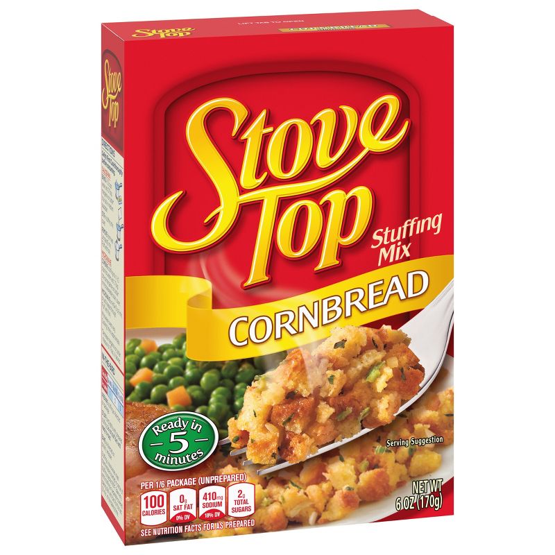 Stove Top Cornbread Stuffing Mix 6oz, 5 of 12