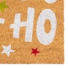 Dr. Seuss 1'5"x2'5" The Grinch Ho Ho Ho Coir Doormat Natural: Christmas Indoor Outdoor Medium Pile Multicolor - 2 of 4