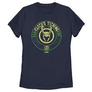 Women's Marvel Loki Clock's Ticking T-Shirt - 1 of 4