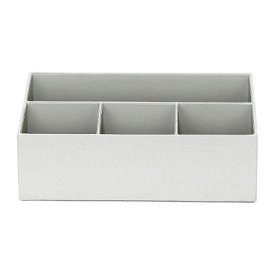 Photo 1 of Fabric Desktop Tool Holder Gray - Threshold