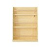 Ruvalino Decorative Bookshelf Kids Book Rack with Tiered Shelves for Toddler Reading Corner, Brown, 22.83"*7.09"*31.5" - 2 of 4