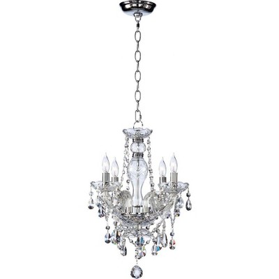 Quorum Lighting Katrina 4-Light Chrome Chandelier