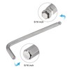 Unique Bargains Heat-treated Chrome Vanadium Alloy Steel Long Arm Hex Key Wrench - 4 of 4