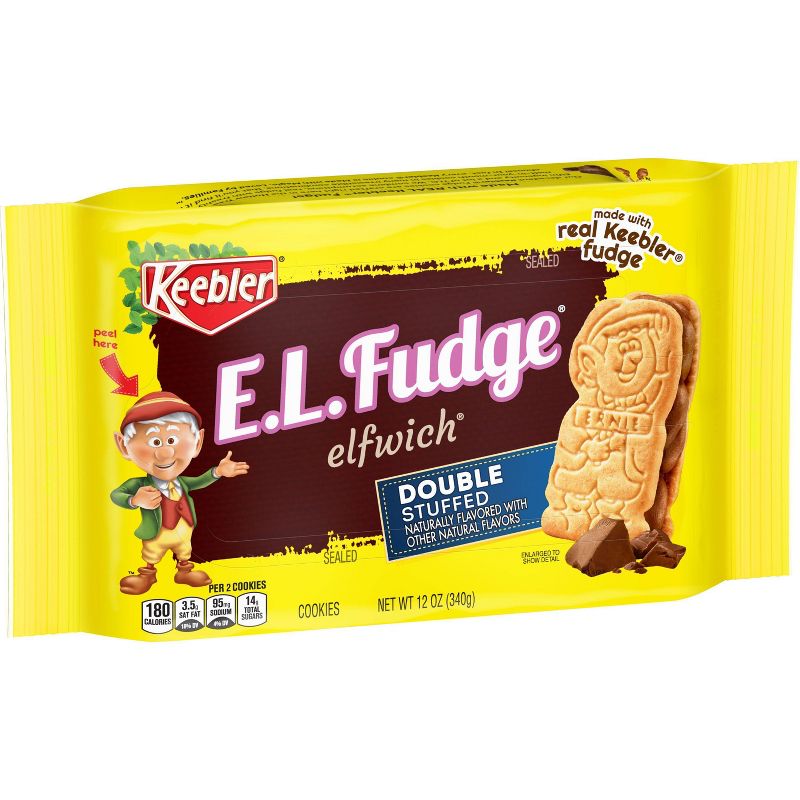 Keebler E.L. Fudge Double Stuffed Cookies - 12oz, 5 of 6