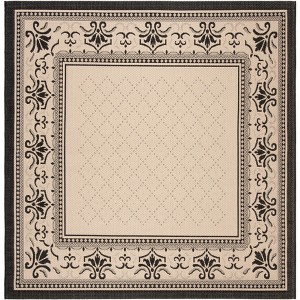 Courtyard CY0901 UV & Stain Resistant Non-Shedding Power Loomed Indoor/Outdoor Rugs - Safavieh - 1 of 4