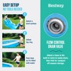 Bestway Fast Set Up Outdoor Round Inflatable Above Ground Swimming Pool Set with 330 GPH Filter Pump - 4 of 4
