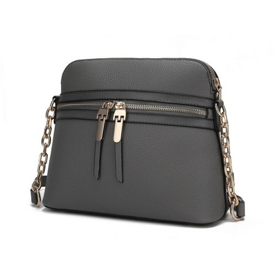 MKF Collection Kelisse Solid Crossbody Bag by Mia K