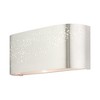 Livex Lighting Noria 2 - Light Vanity in  Brushed Nickel - 4 of 4